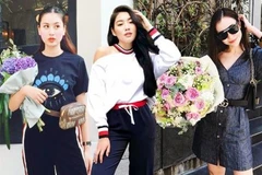 Ngất ngây với trang phục dạo phố giao mùa của fashionista Việt