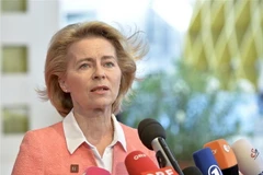 Bộ trưởng Quốc phòng Đức Ursula von der Leyen . (Ảnh: AFP/TTXVN)