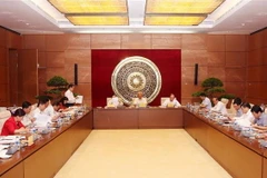 Toàn cảnh một phiên họp của Ủy ban Pháp luật. (Ảnh: Nguyễn Dân/TTXVN)