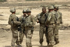 Binh sỹ Mỹ tại Syria. (Nguồn: Sputnik/TTXVN)