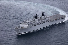 Tàu HMS Albion. (Nguồn: ukdefencejournal.org.uk)