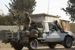 Lực lượng quân đội Mỹ ở Syria. (Nguồn: Reuters)