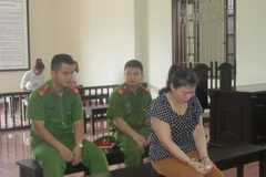 Bị cáo Nguyễn Thị Hồng Dự. (Ảnh: Vũ Hà/TTXVN)