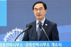 Bộ trưởng Thống nhất Hàn Quốc Cho Myoung-gyon. (Ảnh: Yonhap/TTXVN)