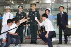 Đoàn Hàn Quốc. (Nguồn: TTXVN phát)