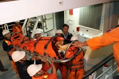 Chìm tàu trên biển Nha Trang do đâm va, 8 thuyền viên mất tích