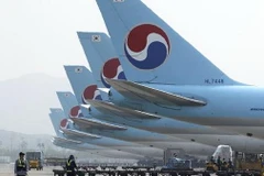 Máy bay của hãng Korean Airlines. (Nguồn: Getty images)