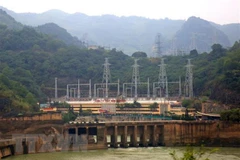 Công trình thủy điện Hòa Bình. (Ảnh: Ngọc Hà/TTXVN) 