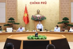 Thủ tướng Phạm Minh Chính phát biểu kết luận cuộc họp. (Ảnh: Dương Giang/TTXVN) 