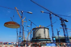 Một công trường xây dựng nhà máy điện hạt nhân của Trung Quốc. (Nguồn: Nikkei Asian Review) 