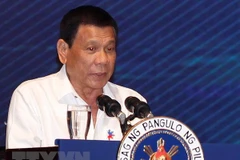 Tổng thống Philippines Rodrigo Duterte. (Nguồn: EPA/TTXVN)