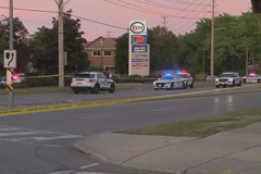 Hiện trường vụ xả súng. (Nguồn: toronto.ctvnews.ca)