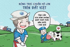 Tình cảm gia đình trong nông trại chuẩn Hà Lan trên đất Việt 