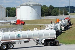 Hệ thống Colonial Pipeline. (Nguồn: AP) 