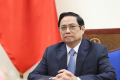 Thủ tướng Phạm Minh Chính điện đàm với Thủ tướng Cộng hòa Áo Sebastian Kurz. (Ảnh: Dương Giang/TTXVN)