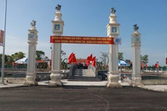 Khu lưu niệm đồng chí Phùng Chí Kiên tại xã Diễn Yên (Diễn Châu, Nghệ An). (Ảnh: Nguyễn Văn Nhật/TTXVN)