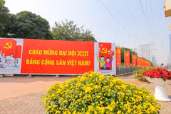 Đại hội Đại biểu toàn quốc lần thứ XIII của Đảng sẽ chính thức diễn ra từ ngày 25/1 đến ngày 2/2/2021 tại Thủ đô Hà Nội. (Ảnh: Minh Sơn/Vietnam+) 
