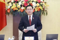 Chủ tịch Quốc hội Vương Đình Huệ phát biểu. (Ảnh: Doãn Tấn/TTXVN) 