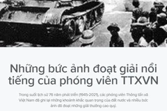 [Infographics] Những bức ảnh nổi tiếng của phóng viên TTXVN