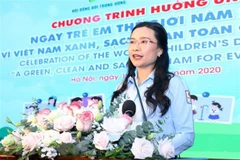 Bà Nguyễn Phạm Duy Trang. (Ảnh: Văn Điệp/TTXVN)