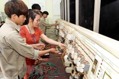 Một lớp đào tạo nghề. (Nguồn: TTXVN)