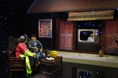 Một cảnh trong chương trình 12 Con giáp 2021. (Nguồn: vtv)