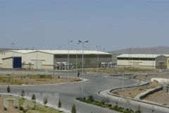Toàn cảnh nhà máy hạt nhân Natanz, cách thủ đô Tehran, Iran 270km về phía Nam. (Ảnh: AFP/TTXVN) 
