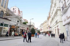 Thành phố nghỉ dưỡng Karlovy Vary, Cộng hòa Séc.(Ảnh: Hồng Kỳ/Vietnam+)