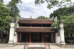 Khu Di tích lịch sử đặc biệt Cố đô Hoa Lư, tỉnh Ninh Bình đóng cửa tạm dừng đón khách từ ngày 7/5. (Ảnh: Hải Yến/TTXVN) 