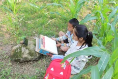 Chương trình Sóng và máy tính cho em mở ra cơ hội học tập lớn cho học sinh Lào Cai. (Nguồn: laocai.gov.vn)