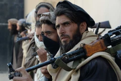 Các tay súng Taliban tại Jalalabad, Afghanistan. (Ảnh: AFP/TTXVN)