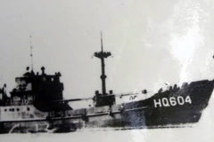 Tàu HQ-604 - con tàu bị địch bắn chìm trong cuộc chiến đấu bảo vệ chủ quyền biển đảo Tổ quốc ở Gạc Ma, ngày 14/3/1988