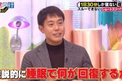 Anh Daisuke Hori chia sẻ về lịch trình ít ngủ trên một chương trình truyền hình nổi tiếng của Nhật Bản. (Nguồn:odditycentral) 