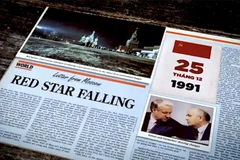 Ảnh cắt từ trailer bộ phim tài liệu "Mùa đông 1991" nói về sự tan rã của Liên Xô. 