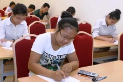 Năm 2014 dự kiến sẽ có nhiều kỳ thi tuyển sinh đại học. (Ảnh: TTXVN)
