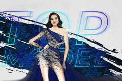 Thiết kế có ý nghĩa đặc biệt mà Đỗ Thị Hà sẽ mang đến Miss World 2021. (Ảnh: CTV/Vietnam+)