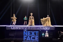 Màn trình diễn của đội huấn luyện viên Lương Thùy Linh. (Ảnh: BTC)