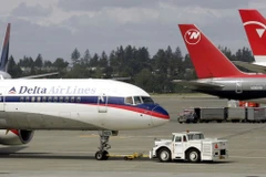 Một chiếc máy bay của hãng hàng không Delta Airlines. (Ảnh: AP)