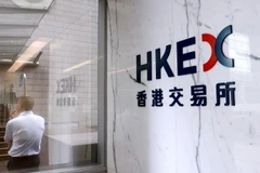 Biểu tượng của Sàn giao dịch chứng khoán Hong Kong. (Ảnh: Reuters)