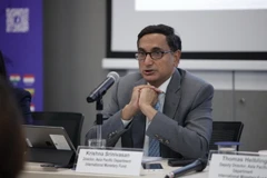 Giám đốc phụ trách châu Á-Thái Bình Dương của Quỹ Tiền tệ Quốc tế (IMF) Krishna Srinivasan. (Ảnh: IMF/TTXVN)