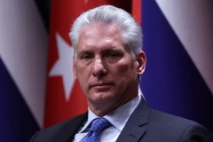 Chủ tịch Cuba Miguel Diaz-Canel. (Ảnh: AFP/TTXVN)