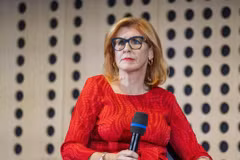 Tổng Giám đốc Phòng Thương mại và Công nghiệp Slovenia (CCIS) Vesna Nahtigal. (Nguồn: Bloomberg Gadria)