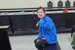 Bị cáo Nguyễn Phạm Minh Thùy tại tòa. (Nguồn: Dân Việt)