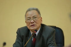 Giáo sư Trần Phương. (Ảnh: Lê Minh Sơn/Vietnam+)