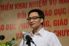 Phó Thủ tướng Vũ Đức Đam. (Ảnh: CTV/Vietnam+)