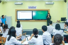 Mô hình lớp học thông minh (Ảnh: BTC)