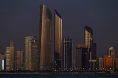 Một góc thành phố Abu Dhabi của UAE. (Nguồn: Reuters)
