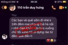 Thông tin giả về việc phong tỏa Hà Nội do COVID-19. (Nguồn: Tingia.gov.vn)