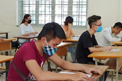 Thí sinh dự thi tốt nghiệp. (Ảnh minh họa. Nguồn: TTXVN)