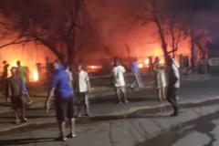 Hiện trường vụ nổ. (Nguồn: BBC)